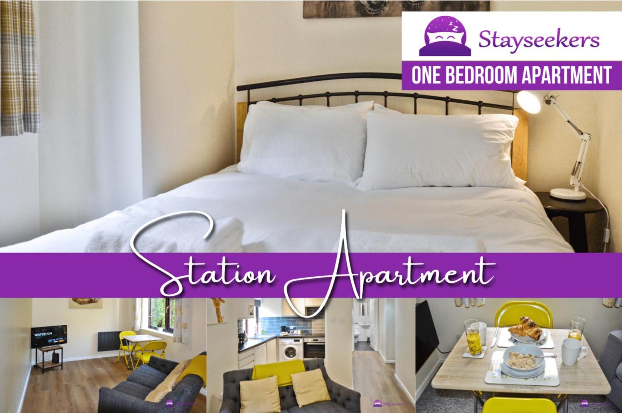 Station 1 Bed Apartment - Stayseekers Salisbury Esterno foto